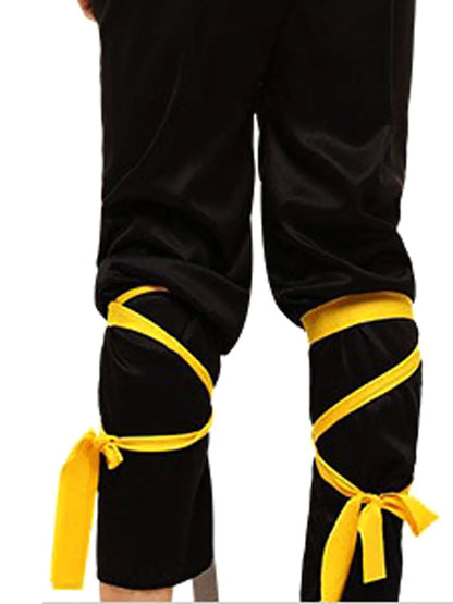 The Black & Yellow Dragon Ninja kids' Halloween costume