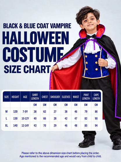 Black & Blue Coat Vampire