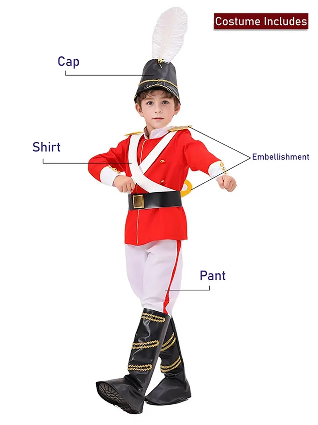 Toy British Royal Guard kids' Halloween costume