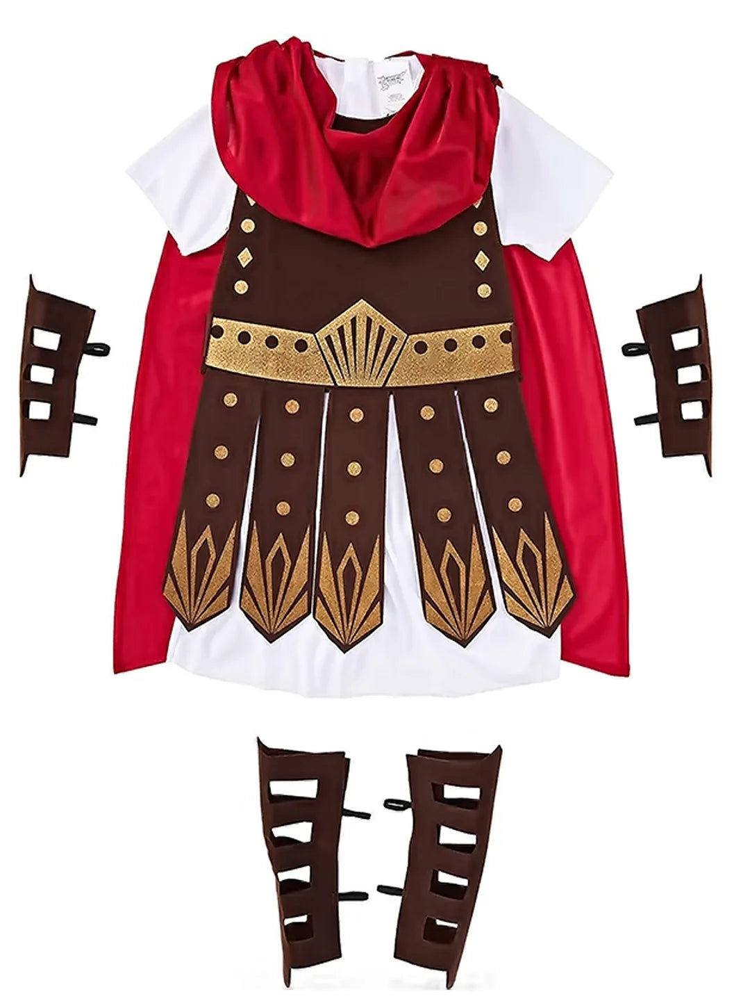 Brown Gladiator kids' Halloween costume