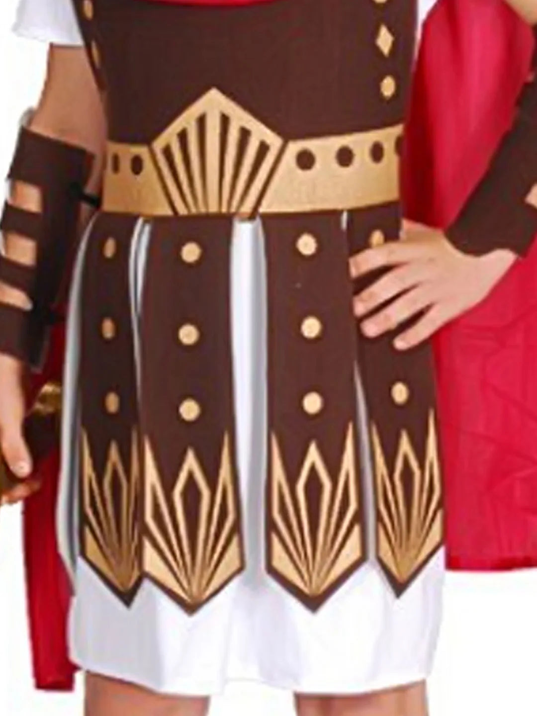 Brown Gladiator kids' Halloween costume