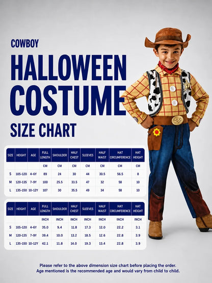 Cowboy Theme kids' Halloween costume