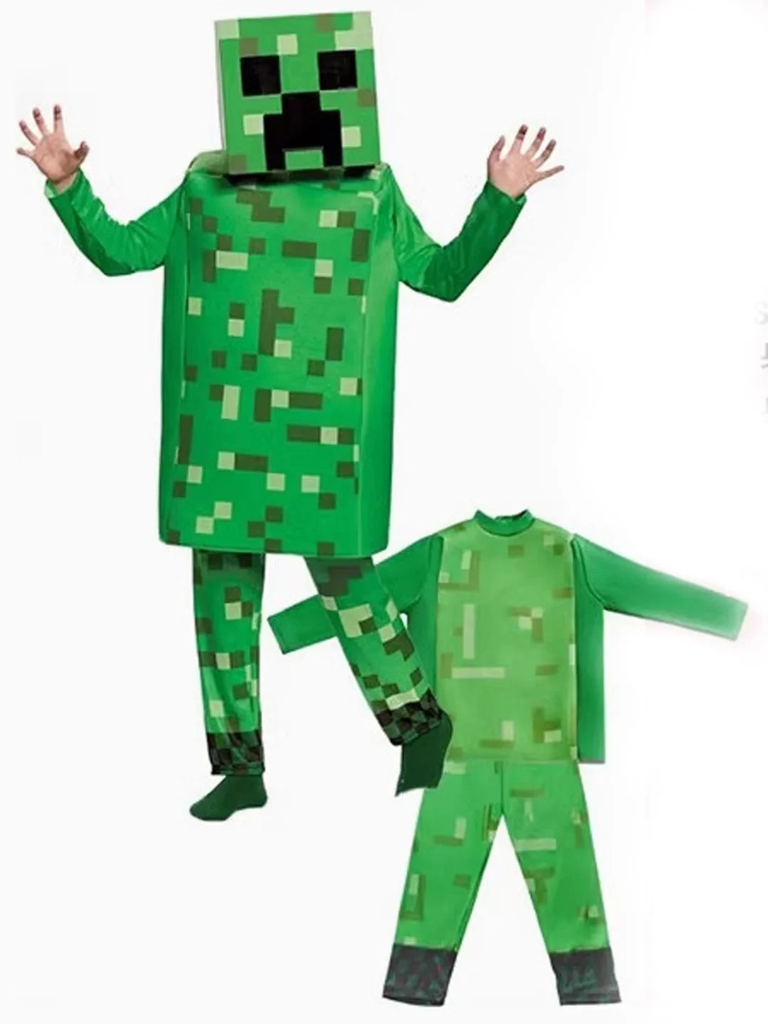 Videogame Creeper kids' Halloween costume
