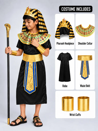 Black & Gold Egyptian Pharaoh Boy