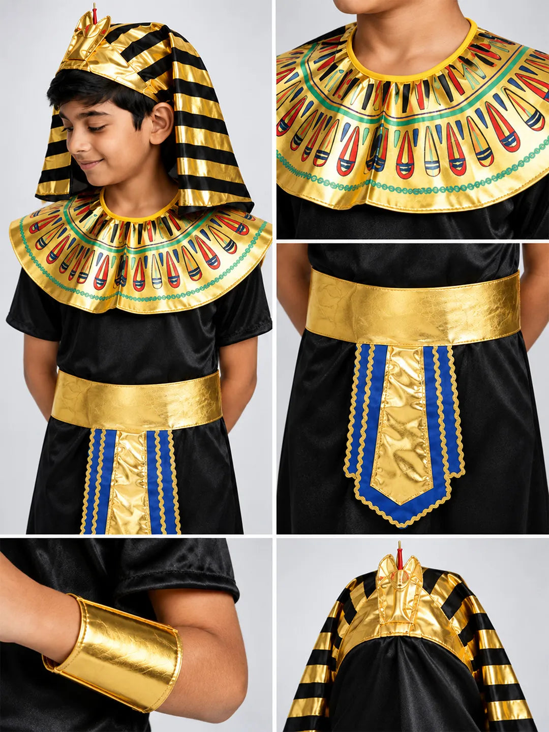 Black & Gold Egyptian Pharaoh Boy