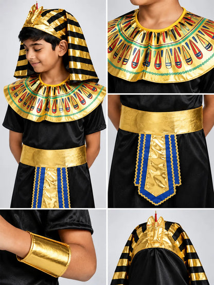 Black & Gold Egyptian Pharaoh Boy