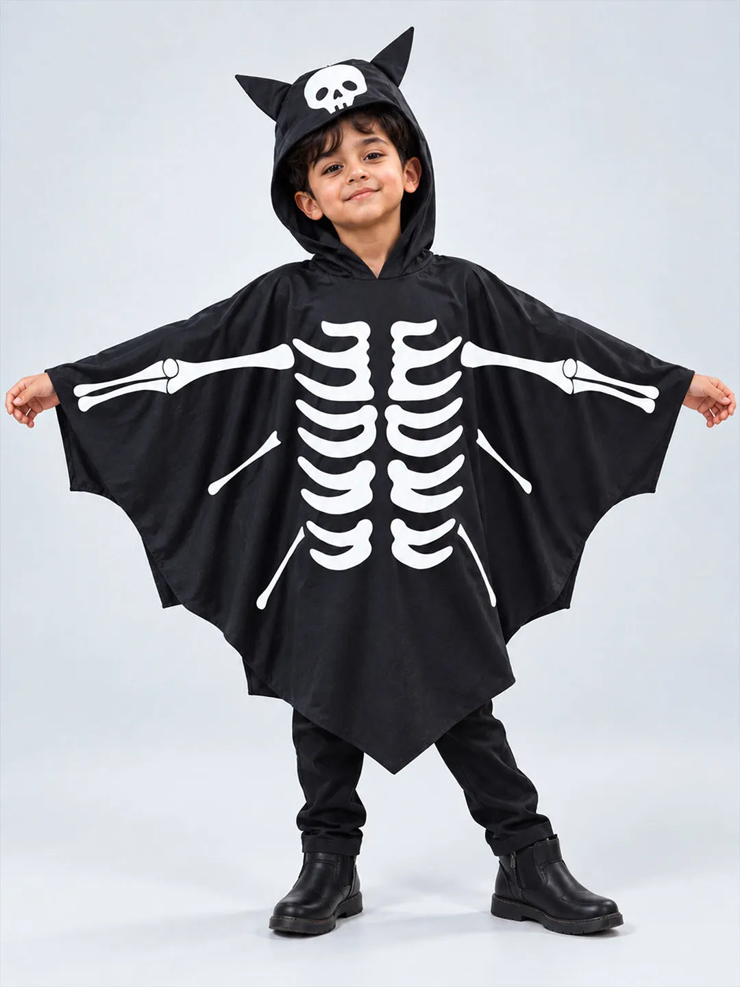 Luminous Ghost Bat Cape-Style Cloak