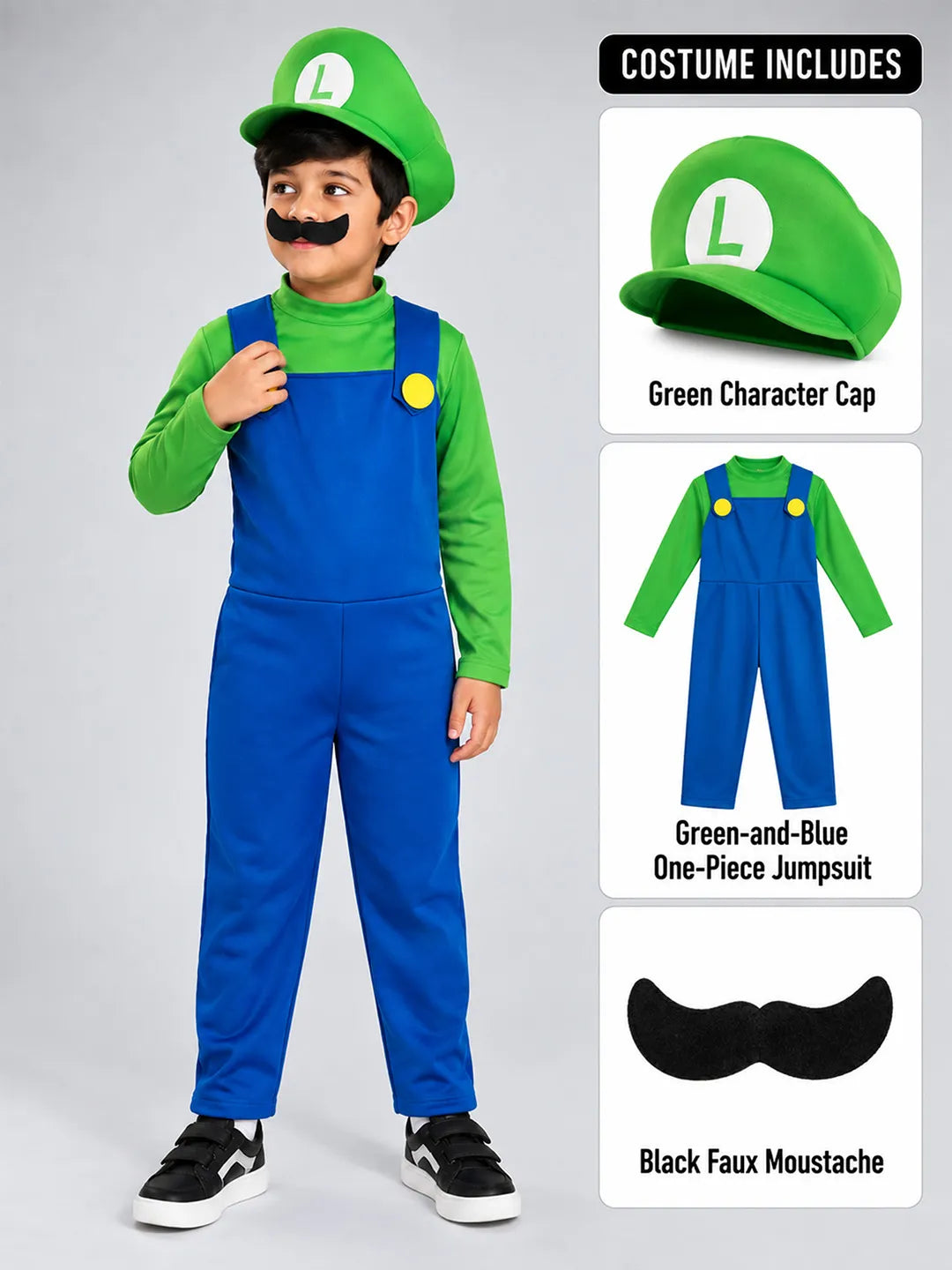 Junior Super Brother Green Plumber