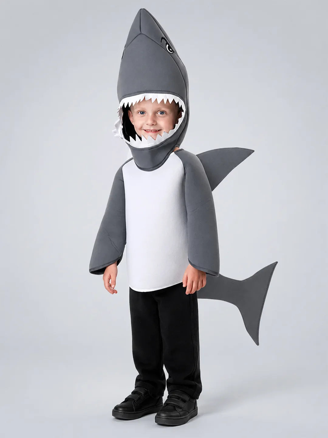 Grey Baby Shark kids' Halloween costume