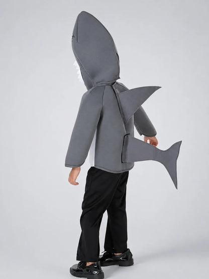 Grey Baby Shark kids' Halloween costume