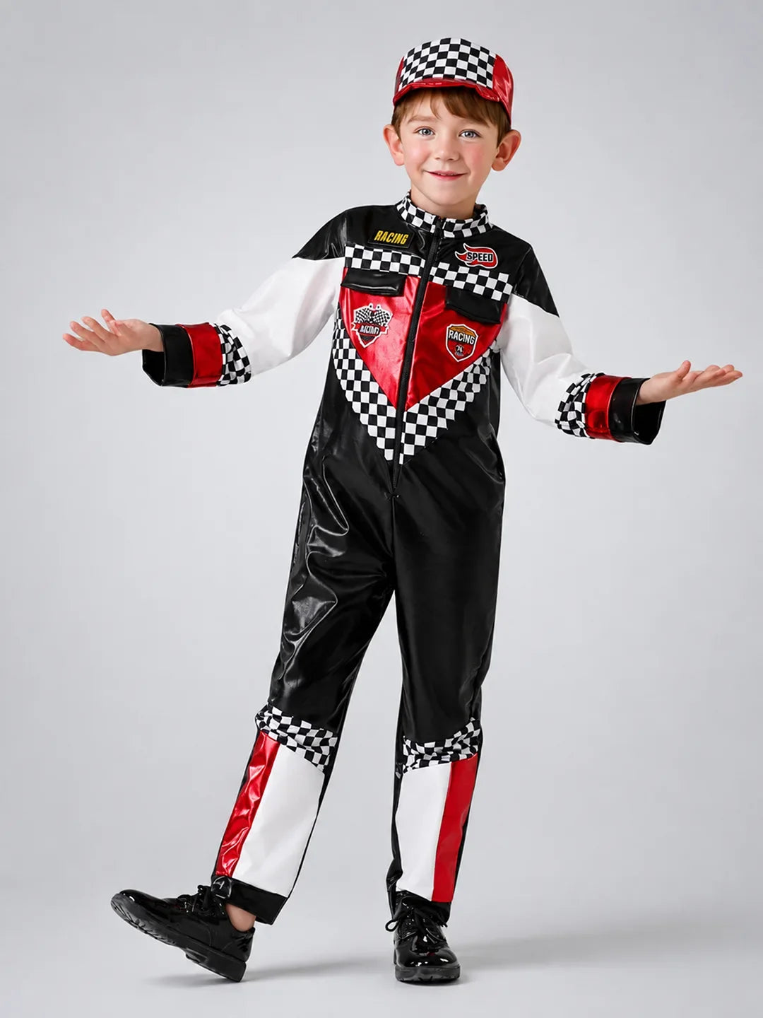 Speed Racing Car Rider Costume kids' Halloween costume