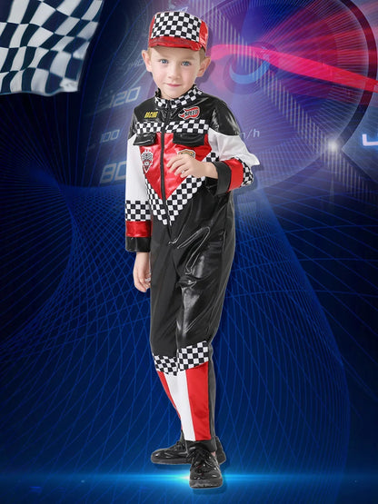Speed Racing Car Rider Costume kids' Halloween costume