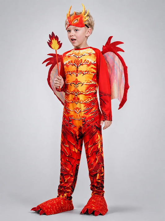 Red Dragon kids' Halloween costume
