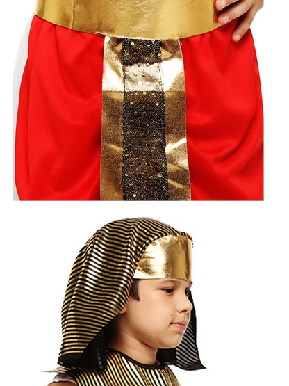 Red Egyptian Boy kids' Halloween costume