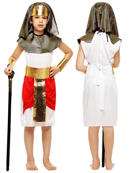 Red Egyptian Boy kids' Halloween costume