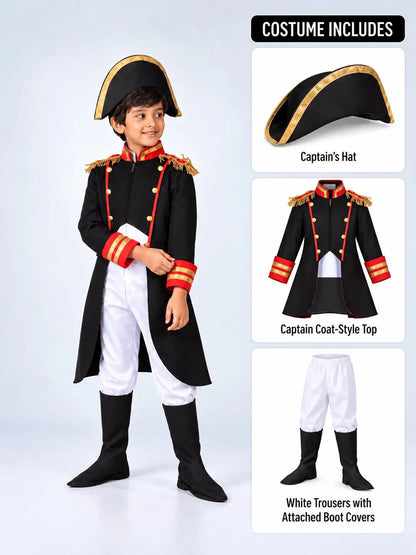 Black & Red Pirate Captain