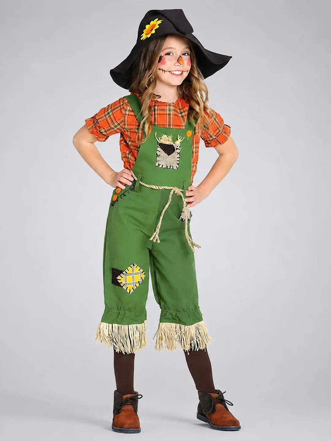 Scarecrow Girl kids' Halloween costume