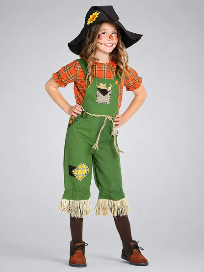 Scarecrow Girl kids' Halloween costume