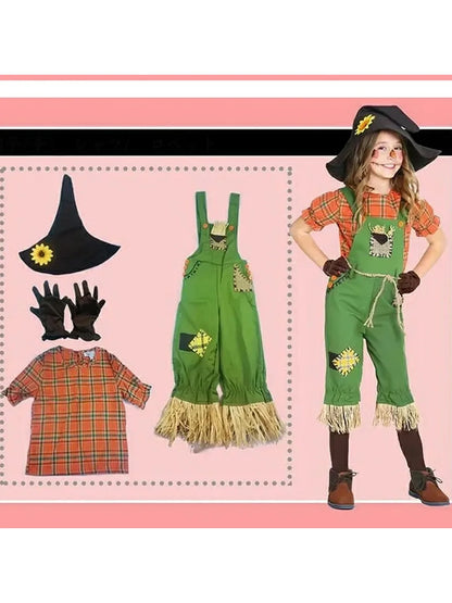 Scarecrow Girl kids' Halloween costume