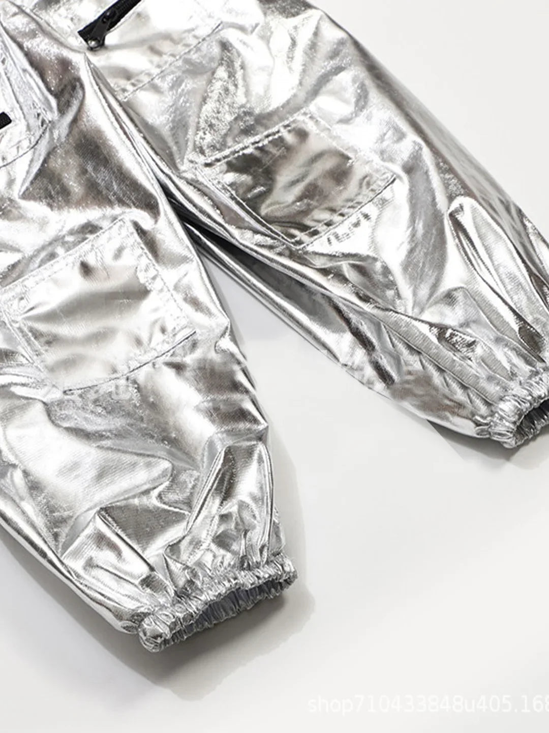 Shiny Silver Astronaut kids' Halloween costume