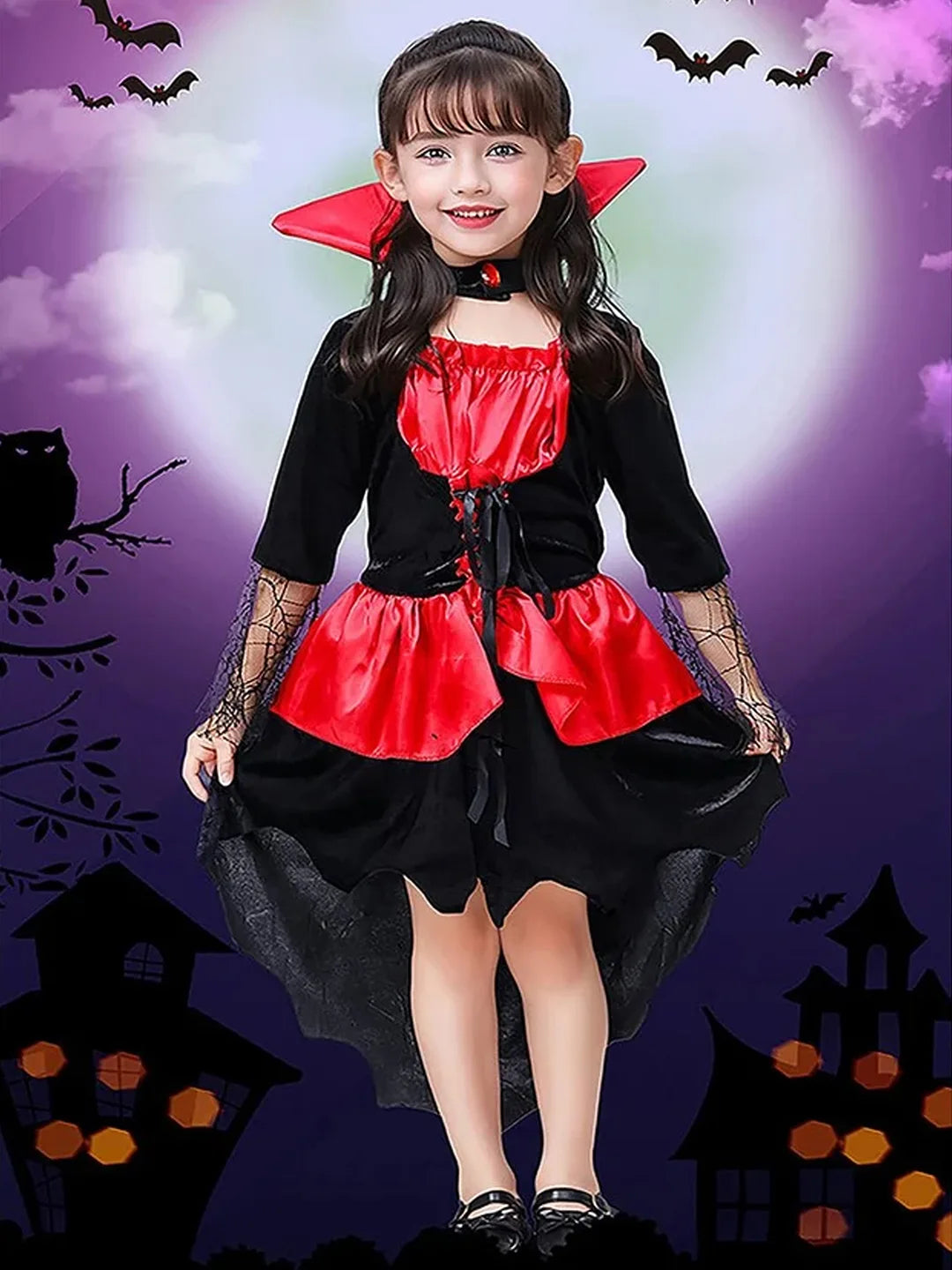Vampire Witch Theme kids' Halloween costume