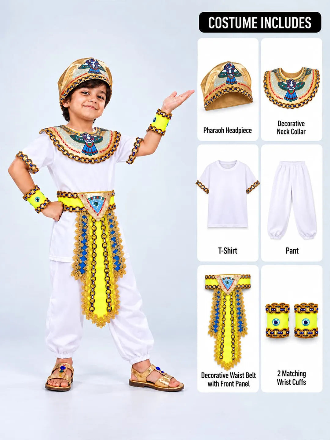 White Egyptian Pharaoh Prince