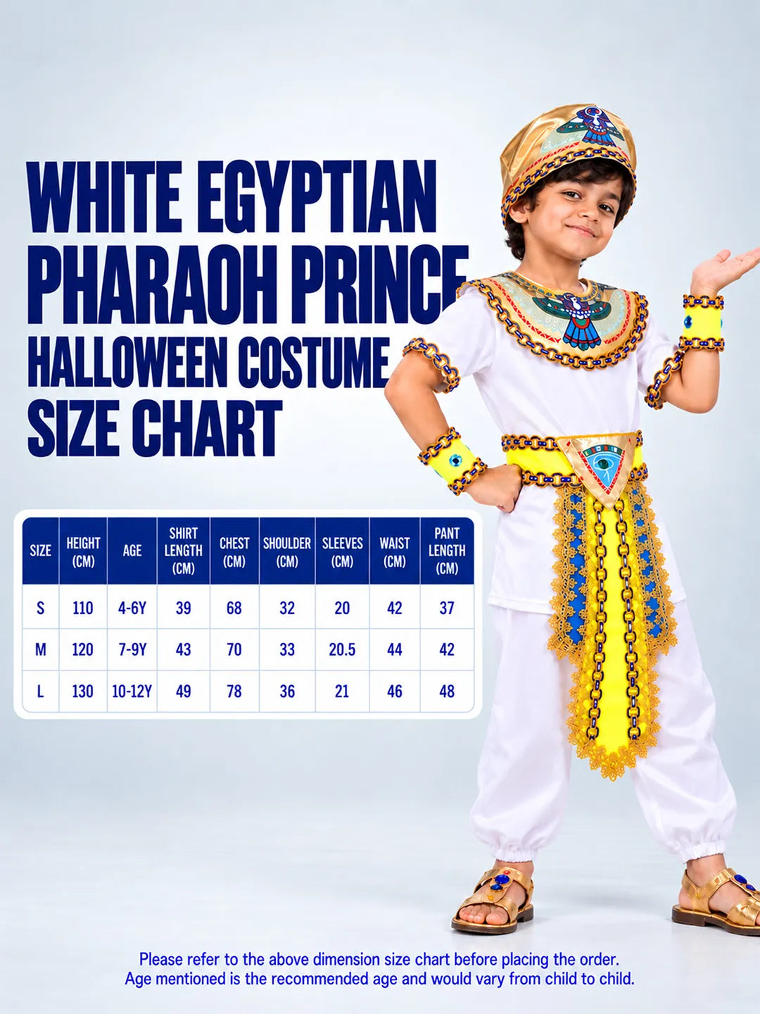 White Egyptian Pharaoh Prince