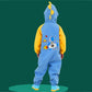 Blue & Yellow Space Full Jumpsuit Style Raincoat for Toddlers and Kids - Little Surprise Box