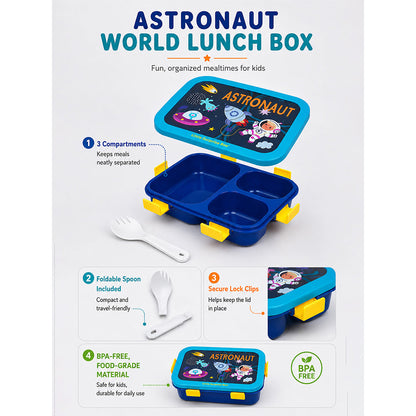 Compact Astronaut Lunch Box