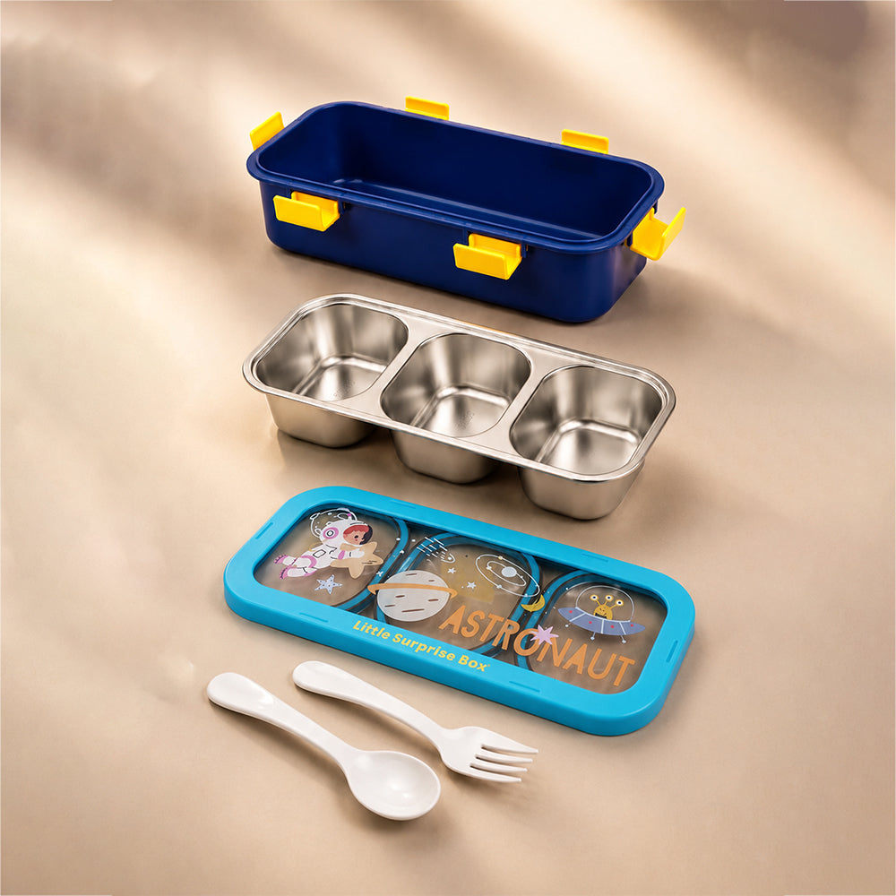 Long Rectangle Astronaut Lunch Box