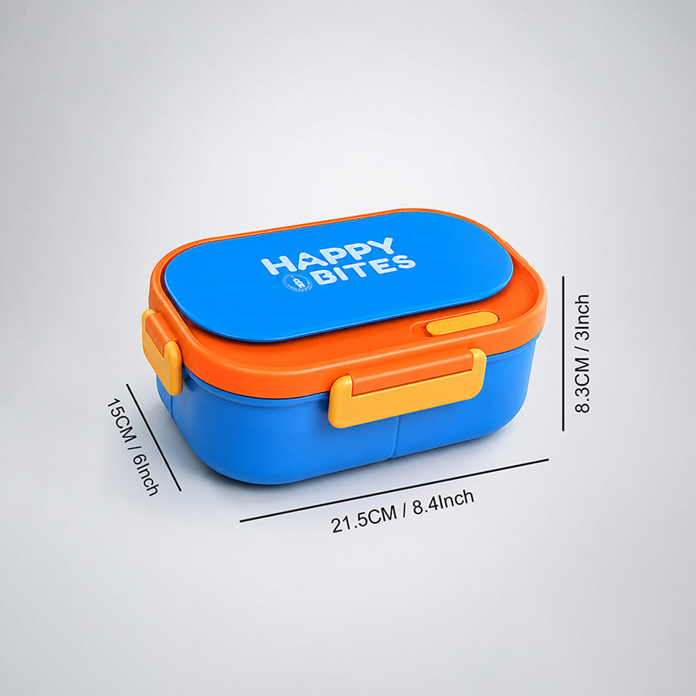 Blue Flap Happy Bites Lunch Box for kids