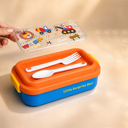Construction Work Zone Lunch Box