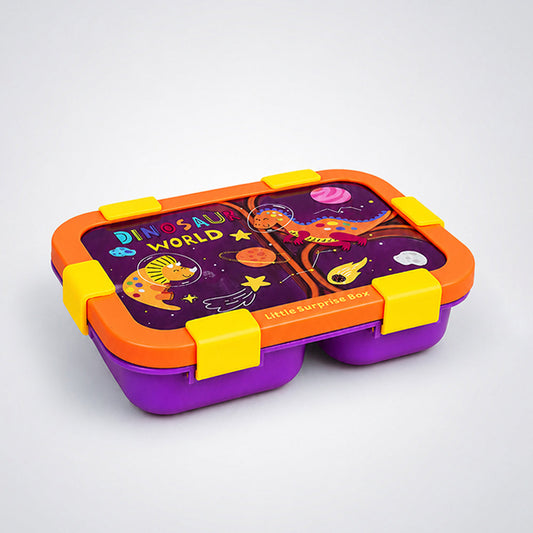 Compact Dinosaur World Lunch Box