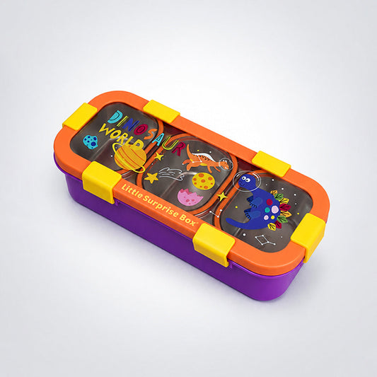 Long Rectangle Dinosaur World Lunch Box