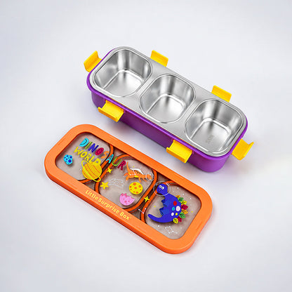 Long Rectangle Dinosaur World Lunch Box
