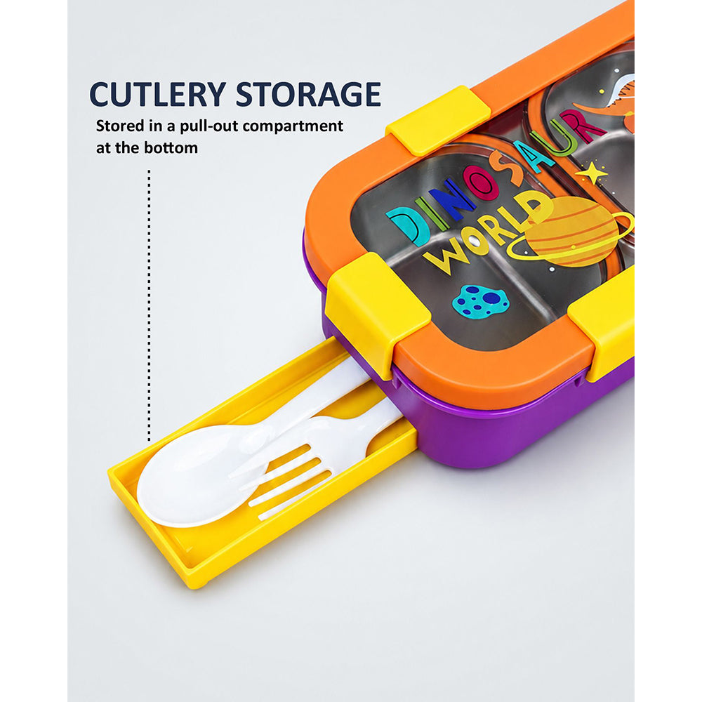 Long Rectangle Dinosaur World Lunch Box