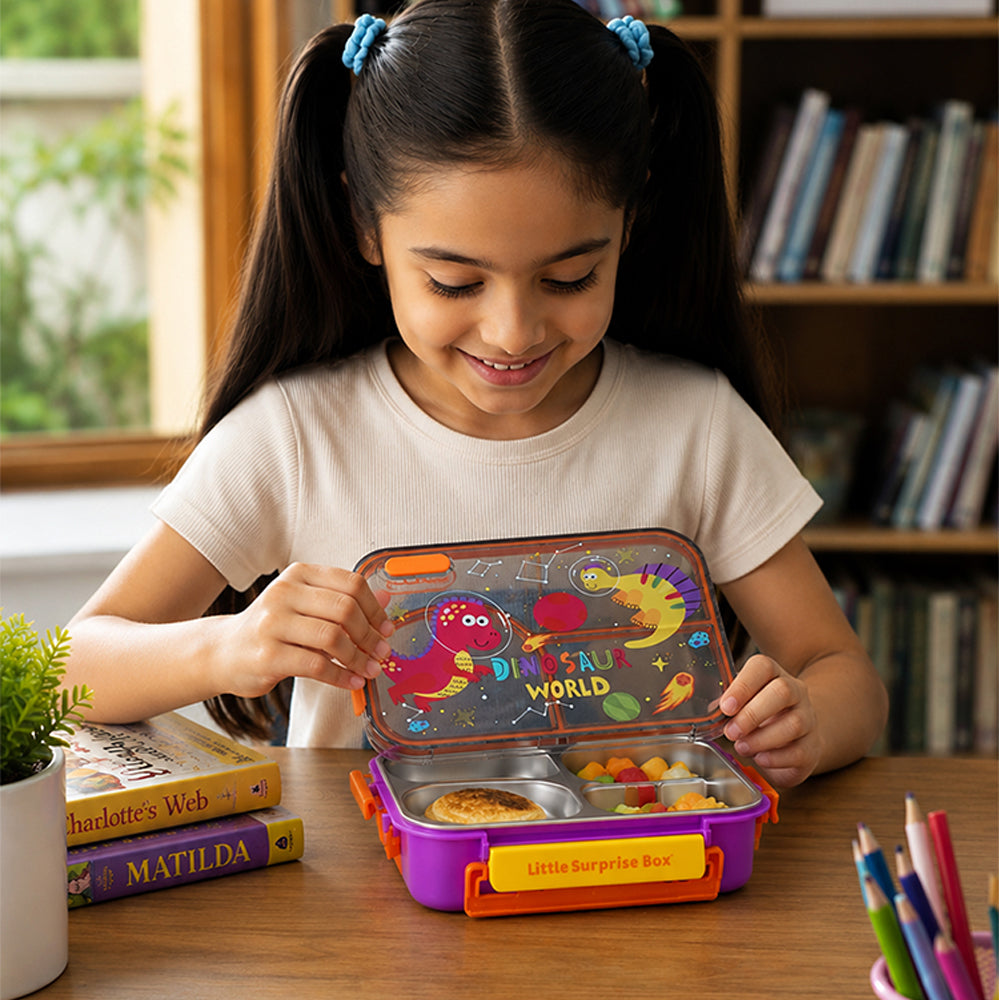 Dino World Interlock Lunch Box