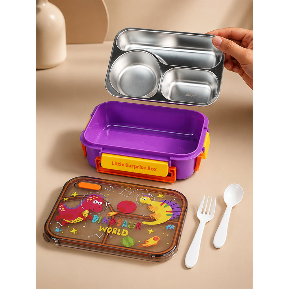 Dino World Interlock Lunch Box