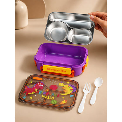 Dino World Interlock Lunch Box