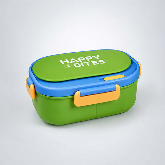 Green Flap Happy Bites Bento Lunch Box