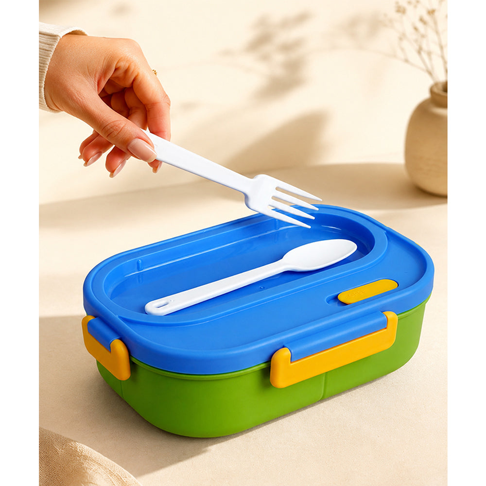 Green Flap Happy Bites Bento Lunch Box