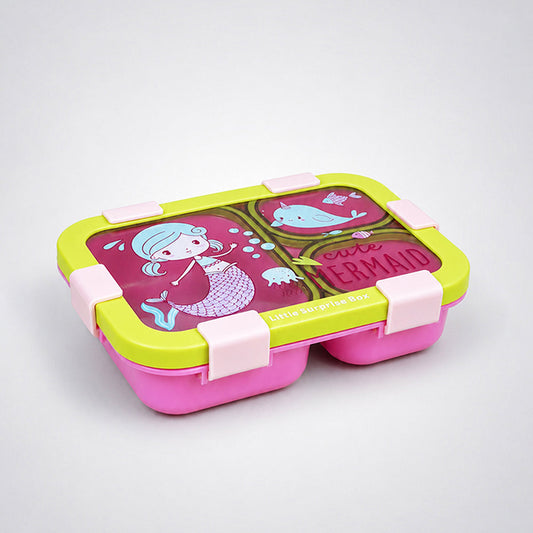Compact Cute Mermaid Lunch Box