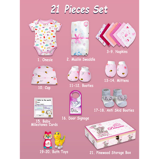 Little Princess Baby Girl Gift Hamper (0-12months) - Little Surprise Box