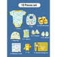 Yellow Sunshine Wooden Baby Shower Box ( Gender Neutral) 0-12 Months - Little Surprise Box