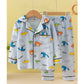 Blue Car & Plane print soft cotton Kids nightsuit - Little Surprise Box