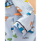 Blue Car & Plane print soft cotton Kids nightsuit - Little Surprise Box