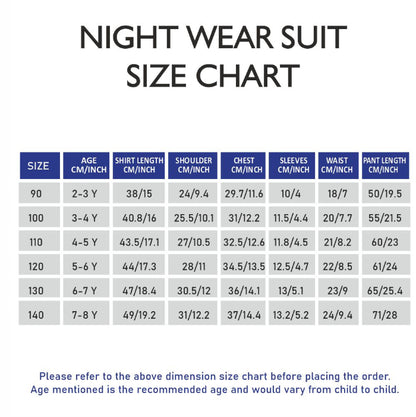 Surfing Lion soft Cotton Joggers Nightsuit set for Kids - Little Surprise Box