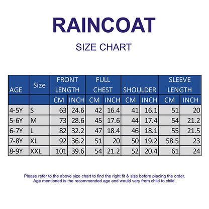 Pink Color Pop Car Print Knee-Length Raincoat for Kids