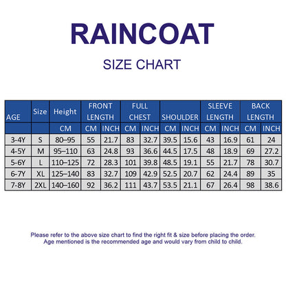 Pink Colour-Block Knee-Length Raincoat for Kids & Teens