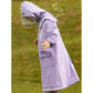 Japanese Style Purple Sailor Collar Raincoat for Kids & Teens - Little Surprise Box